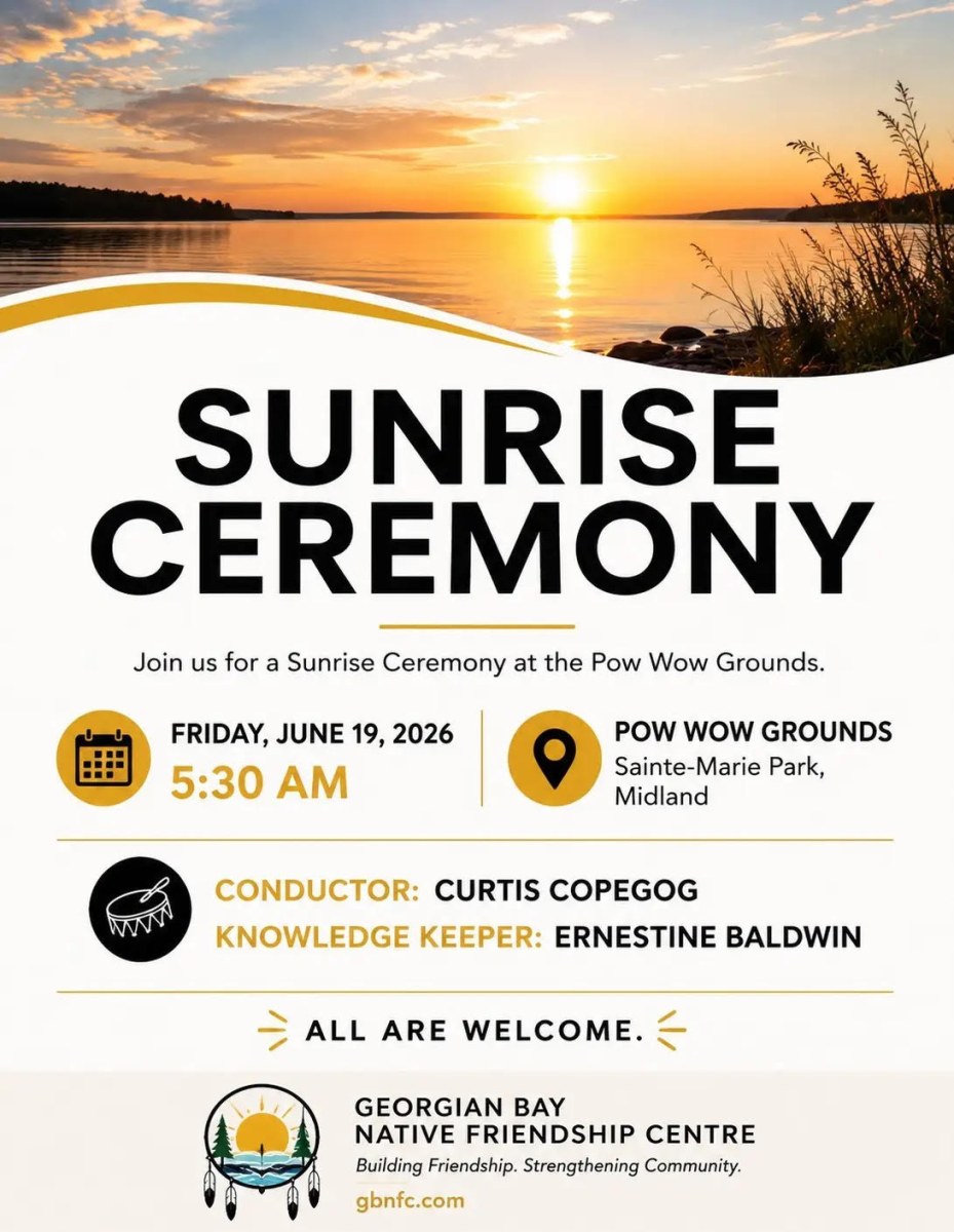 details for Midland Pow Wow Sunrise Ceremony